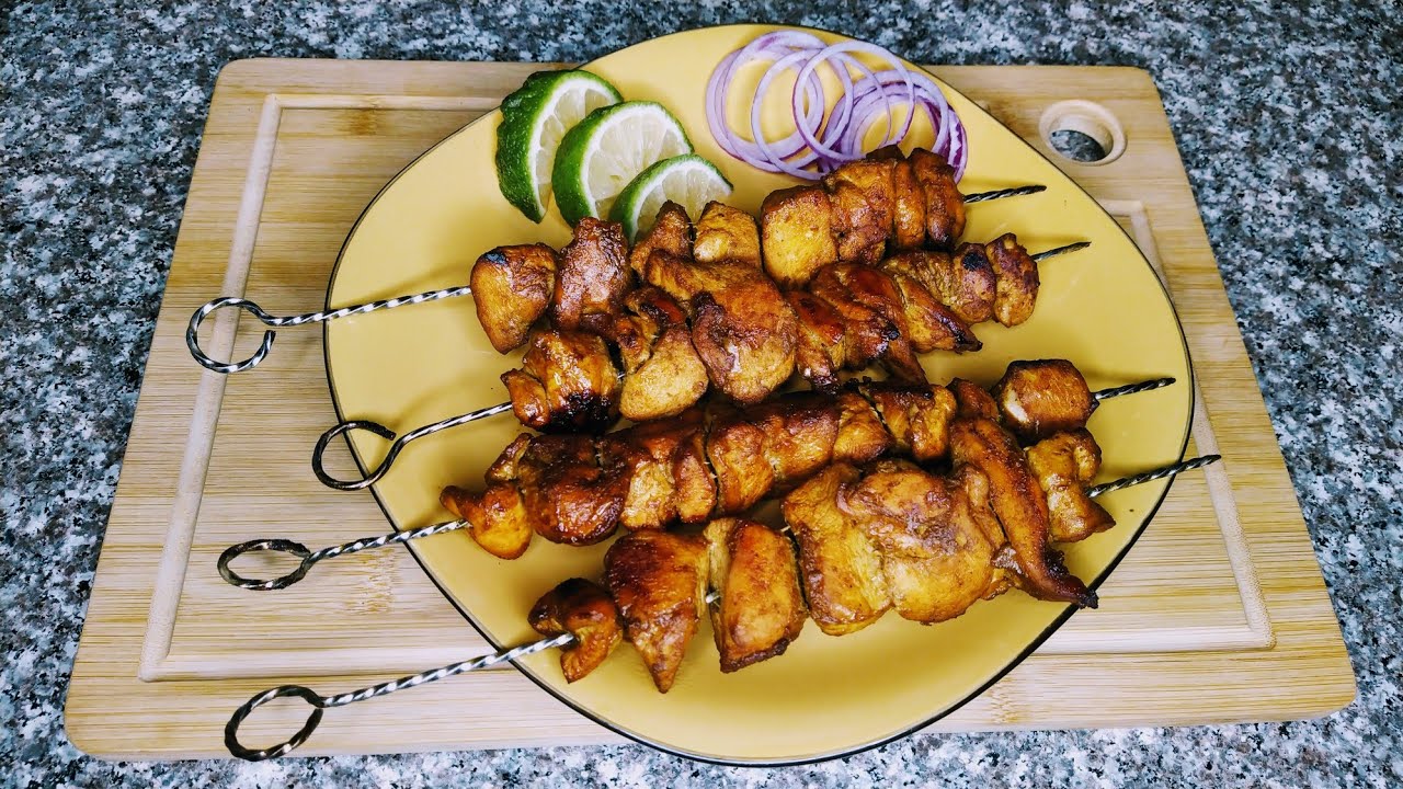 Oven Baked Chicken Kebabs/Kabobs YouTube