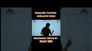 Guidance Guru Reasoning tricks by Ram sir Coding decoding