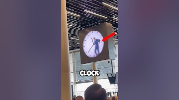 This man is trapped inside a clock 💀😶‍🌫️