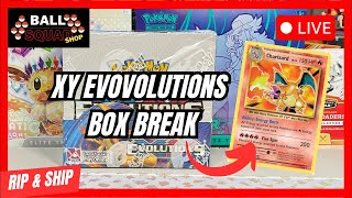 🔴LIVE Pokemon SHOP - XY Evolutions BOX BREAK! Glory of Team Rocket, EB-02 One Piece!!