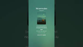 Mai petrica spune-mi tu