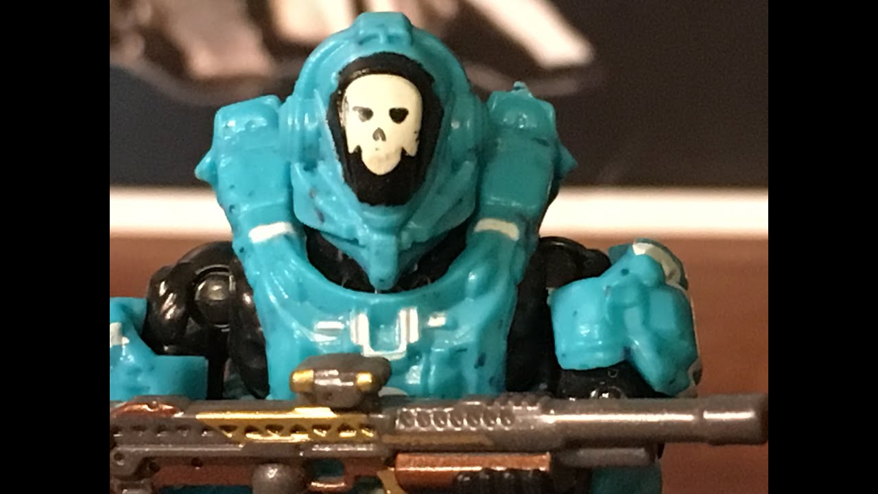 Video Review of the Halo Mega Blocks Halo Heroes Spartan Orbital