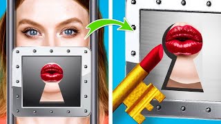 SNEAK MAKEUP INTO JAIL || Best Sneaking Ideas, Awkward Moments by Hungry Panda