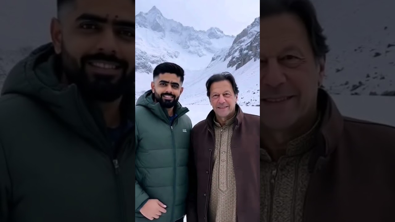 Imran khan and Babar Azam 