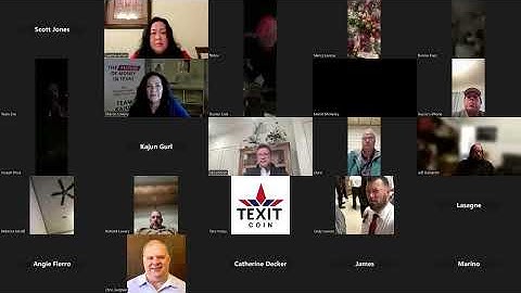 TEXITcoin Zoom on 12/11/25 with Nelson Bran and Guest Speakers