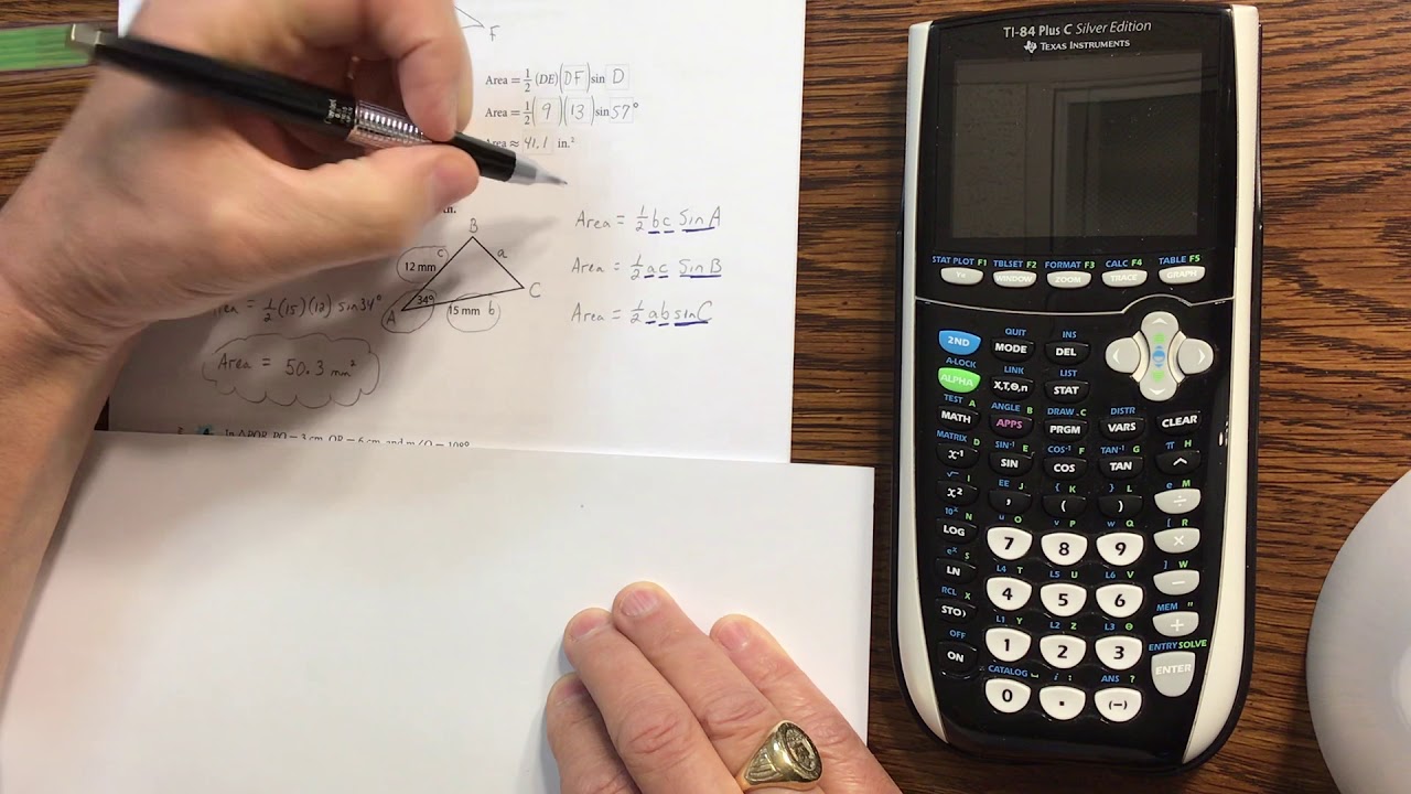 G Section 13-4 Problem Solving with Trigonometry - YouTube