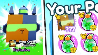 🥳*NEW* CYBORG CAPYBARA in Pet Simulator X Anniversary Update!