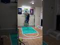 Dad vs kid mini hoop dunk battle #basketball #shorts