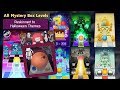 Rolling Sky All Mystery Box levels Reskinned to Halloween themes (Cube,Happy Birthday etc.)