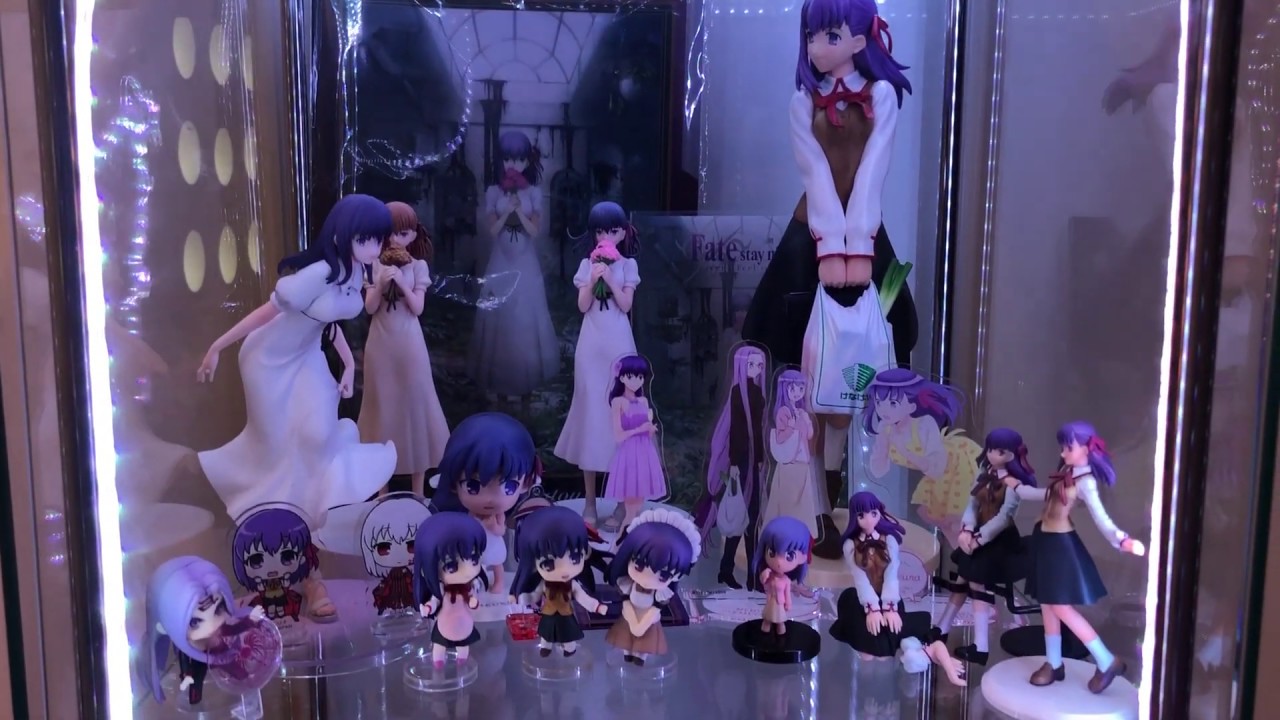 Fate Stay Night 間桐櫻sakura Matou Figure 專屬展示櫃分享 Youtube