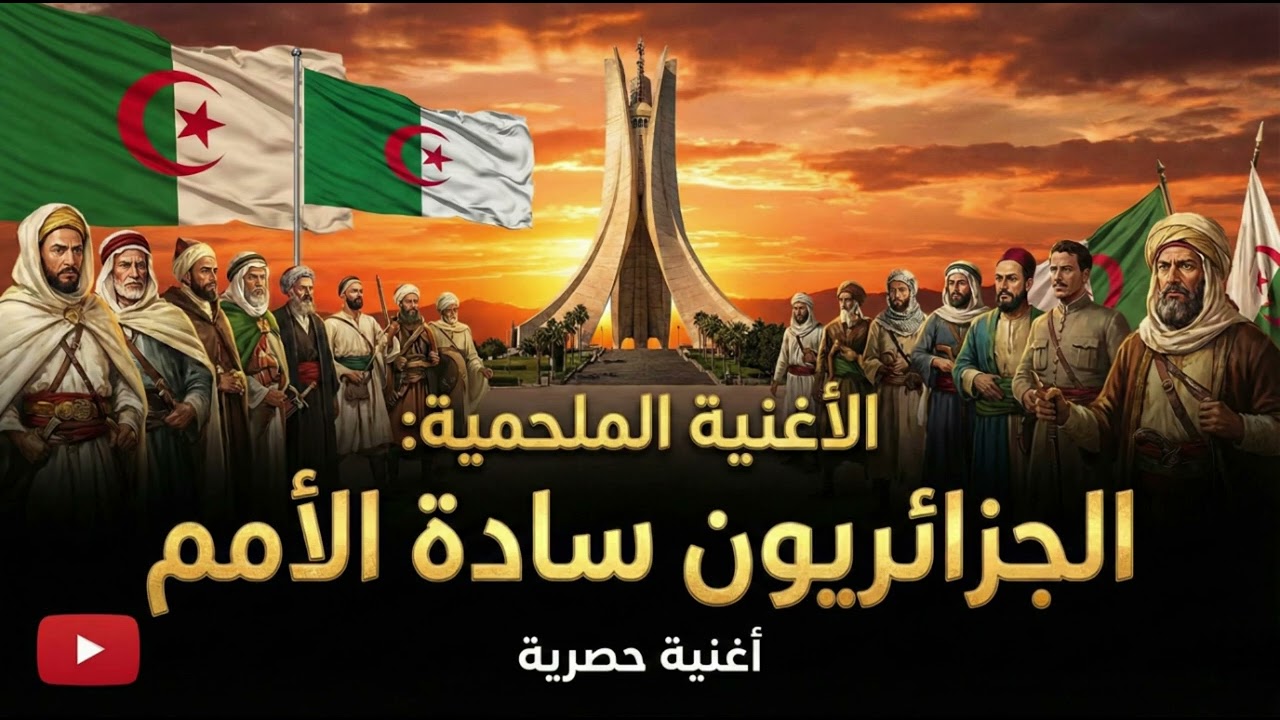 الاغنية الملحمية الجزائريون سادة الأمم