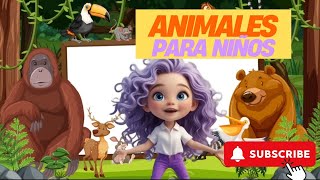 Animales Para Niños - Aprende Con María - Sonidos De Los Animales Y Más