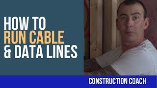 Celebrity How to Run Cable & Data Lines - DIY Net Worth