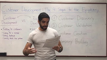 Customer Development - The 4 Steps to the Epiphany
