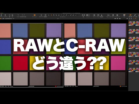 【Canon】キヤノンの「RAW」と「C-RAW」の違いを検証してみた。M-RAW、S-RAW復活希望。