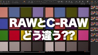 【Canon】キヤノンの「RAW」と「C-RAW」の違いを検証してみた。M-RAW、S-RAW復活希望。