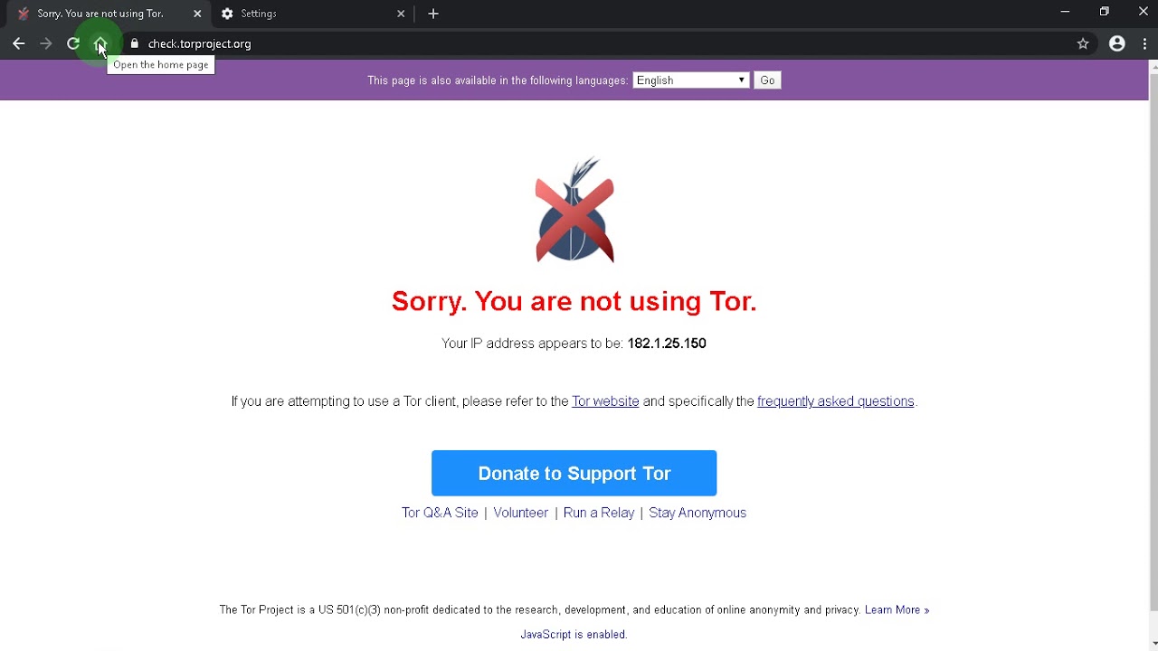 How to use Tor network on Chrome
