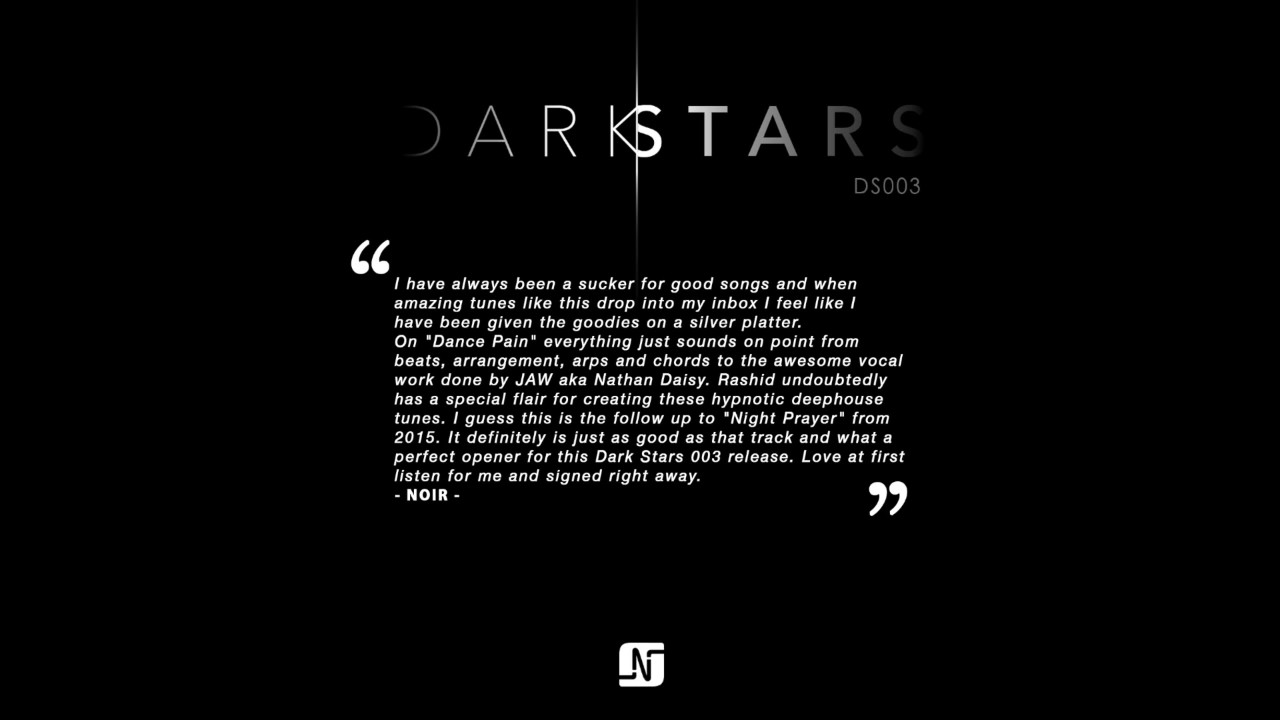 Rashid Ajami ft Nathan Daisy - Dance Pain (Original Mix) - Noir Music