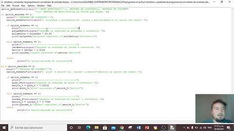 SENTENCIAS DE CONTROL ANIDADES (PYTHON)