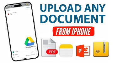 Upload PDFs & Docs to Google Drive from iPhone in Seconds!