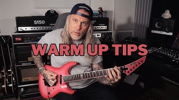 Guitar WARM UP TIPS from a Professional Guitarist.