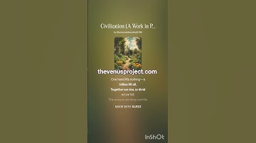Thumbnail of Civilization (A Work in Progress) - 1 - Short #AI #Song by #Suno #lyrics by #Deepseek #music #new