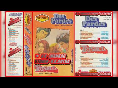 NAZRANA BHEJA KISI NE~{DES PARDES}~SONIC DIGITAL HI-CLASS JHANKAR~{V.K.JHANKAR STUDIO}