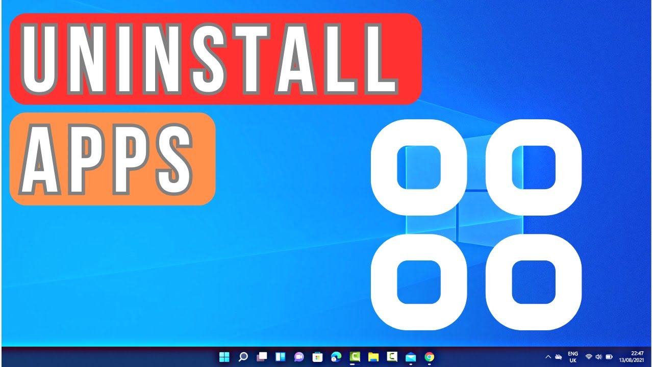 How to Uninstall an Application on Windows 11 | Uninstall Apps on ...