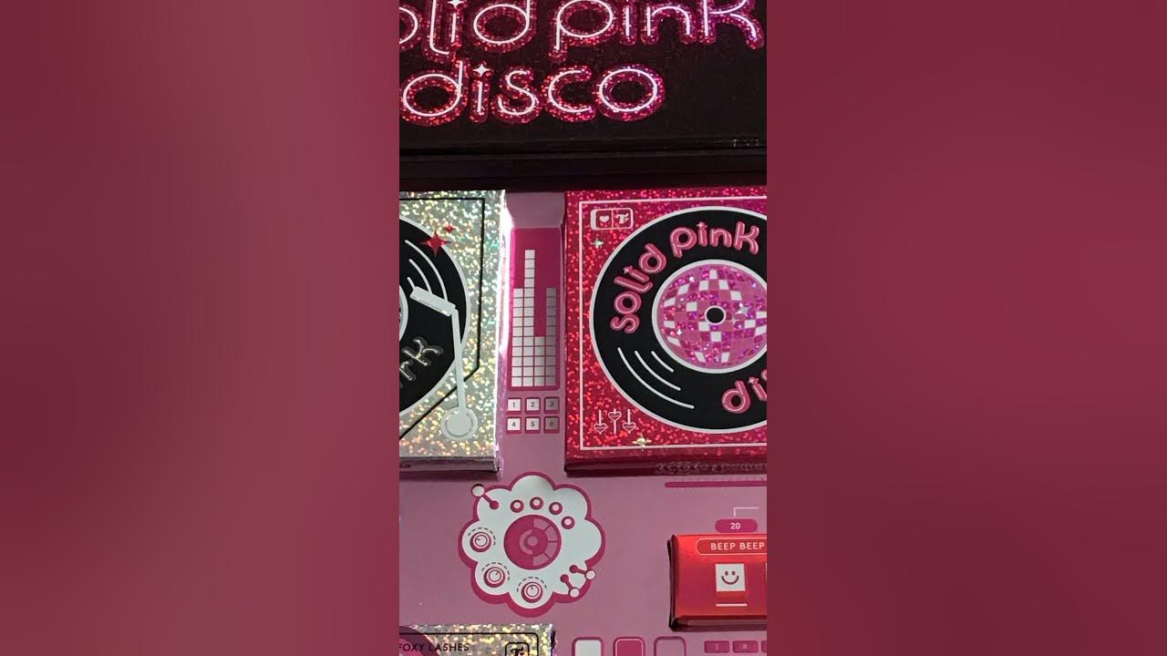 Solid Pink Disco PR Box - Trixie Cosmetics