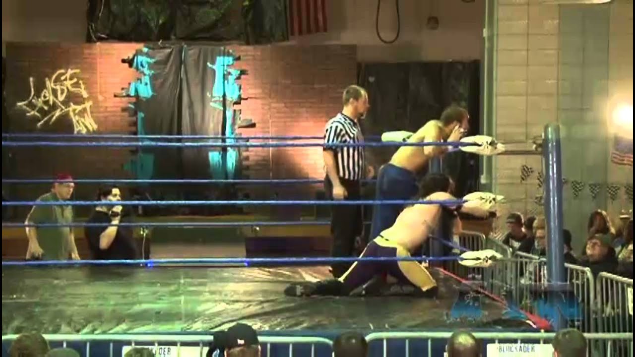 Josh Alexander VS. Louis Lyndon VS. Davey Vega  -Absolute Intense Wrestling