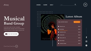 Music Website Design Tutorial using Adobe XD in 23 minutes!!!