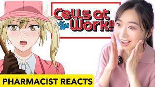 Pharmacist Reacts To Cells At Work Ep4 Food Poisoning Is No Joke