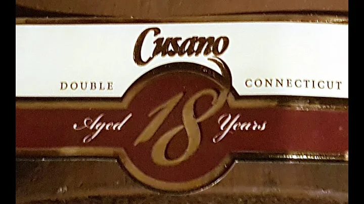 Cusano cigar review - Double Connecticut Aged 18 y...