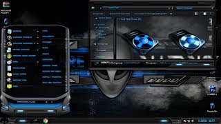 Alienware blue for Windows 7