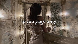 britney spears - if you seek amy (sped up)