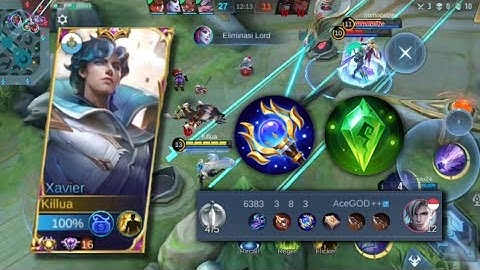 DESTROYING AAMON HYPER CARRY‼️ XAVIER BEST BUILD 2022