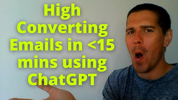 How to Write High Converting Email in Less Than 15 minutes Using AI Copywriting & Chatgpt