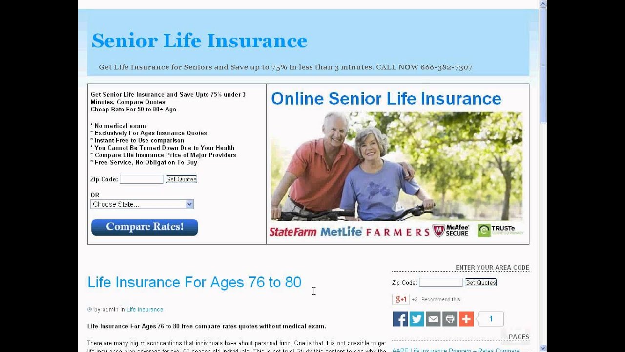 Cheap life insurance for 76 year old male