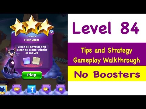 Bejeweled Stars Level 84 Tips and Strategy Gameplay Walkthrough No Boosters