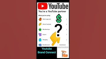youtube brand connect || YT studio monetize💲#youtubemonetization #shorts #short #trending #viral