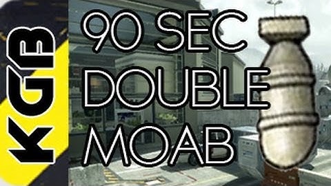 Mw3: Double Moab w/ 90 Seconds Moab