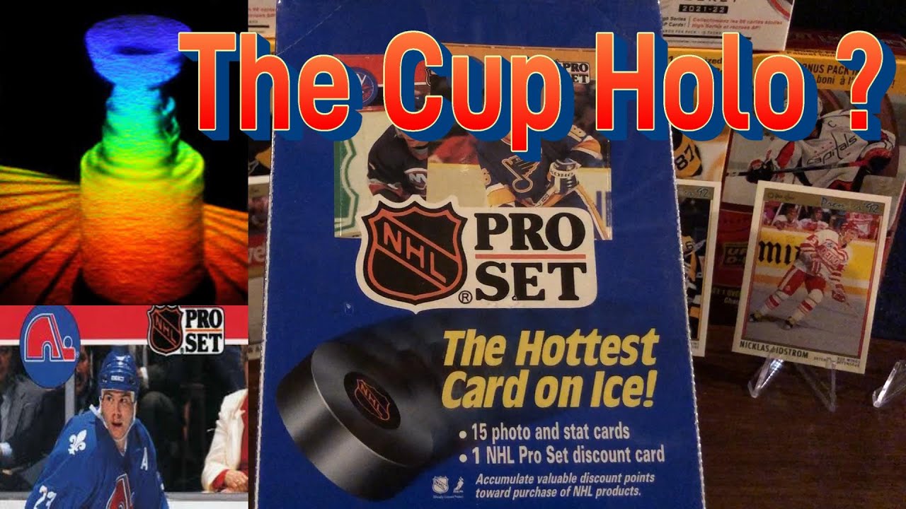 1990 Pro Set Hockey Card Box Break Stanley Cup Hologram - YouTube