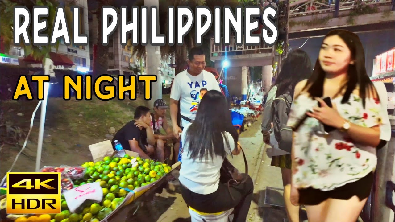 Ortigas Avenue, Pasig City | Night Walking Tour Philippines (4K HDR)