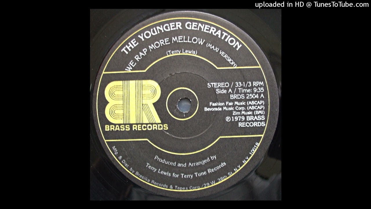 洋楽 Younger Generation-We Rap More Mellow UK The Younger Generation – We Rap More Mellow – Vinyl (12