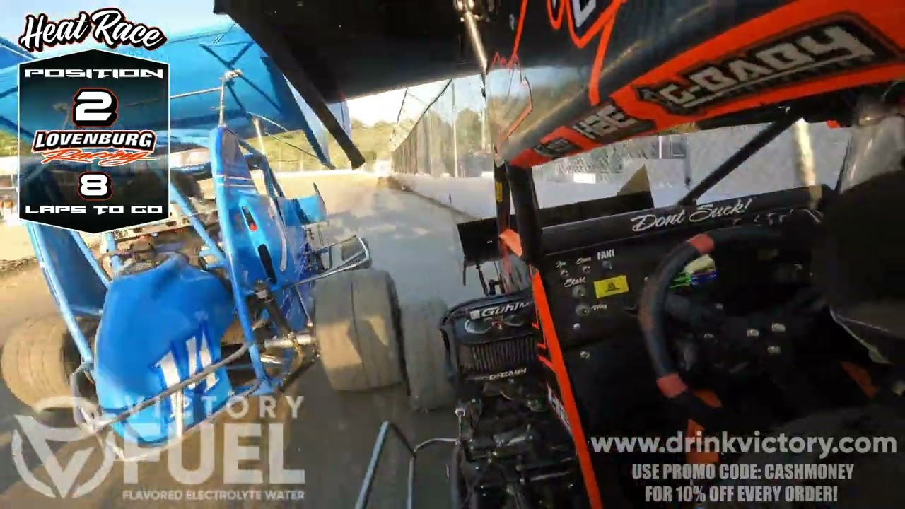 Deming Speedway 7/17/25 Clay Cup Nationals 600-Open Heat GoPro- Cash Lovenburg