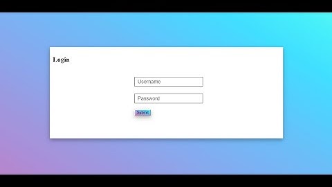 ASP.Net- Login Page using SqlServer and C#