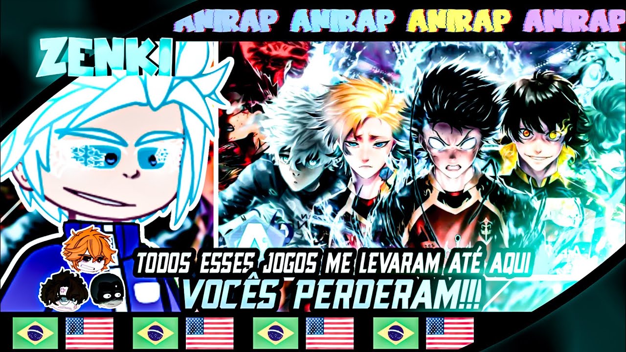 🇧🇷🇺🇸 Blue Lock React | LIGA NEO EGOISTA - Blue Lock \\ @AniRap 🎶
