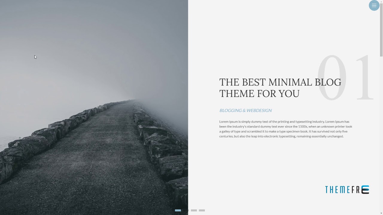 Yes Blog - Multipurpose Minimal Blog Design HTML Template Napo