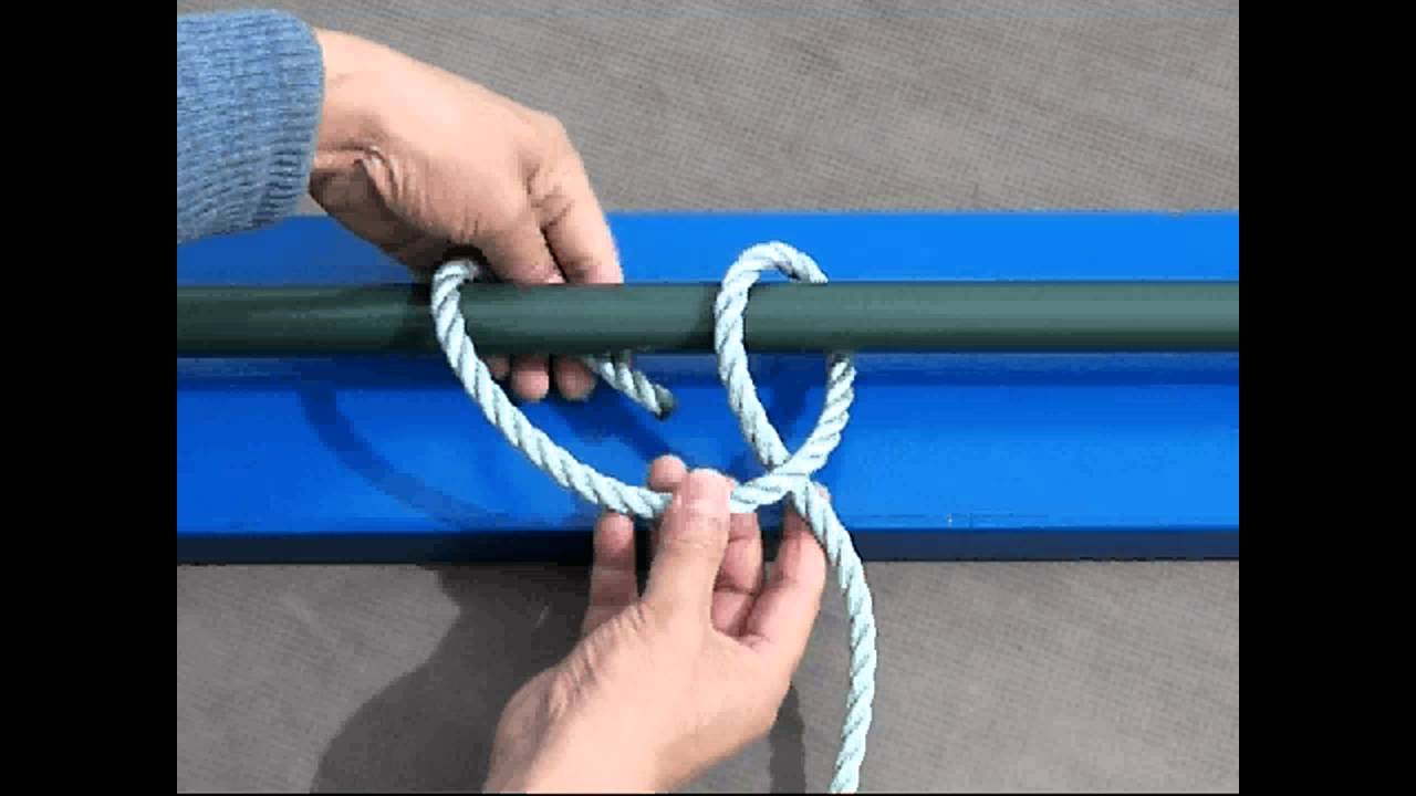 実技試験 ロープワーク マリンボートスクール