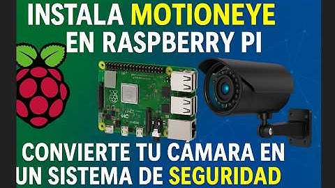 🎥 Instala MotionEye en Raspberry Pi 🛡️ Convierte tu Cámara en un Sistema de Seguridad